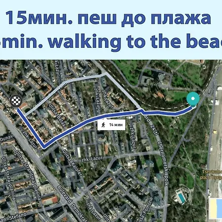 Апартаменты Lazur - Sunny Flat